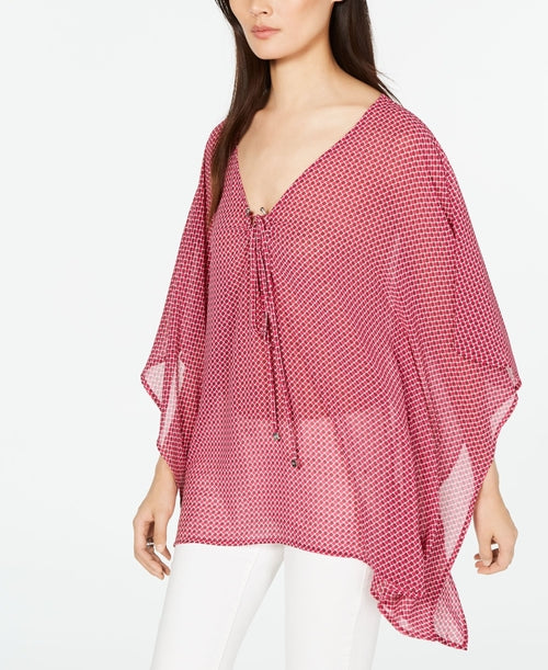 Michael Michael Kors Bias Tile Print Top