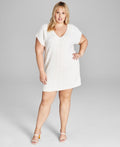 Now This Trendy Plus Size Vest Dress