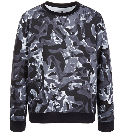 ID Ideology Toddler Little Boys Waves Long Sleeve With Crew Neck
