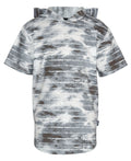 Univibe Big Boys Kendrick Cloud Wash Short Sleeves Knit Hoody T-Shirt