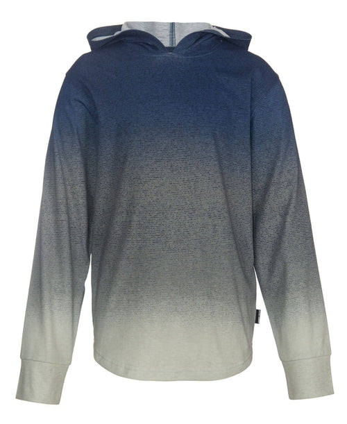 Univibe Big Boys Ismael Color Fade Print Long Sleeves Jersey Hood