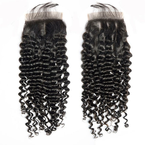 BeuMax 10A Grade 3/4 Deep Wave  Bundles with 4x4 Closure Brazilian