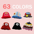 Handmade Knitted Bucket  Hat
