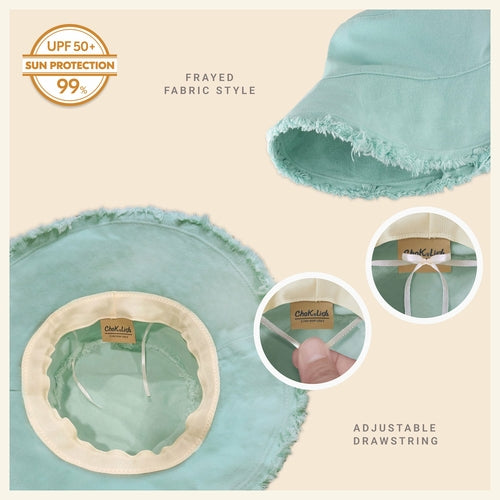 Frayed Bucket Hat