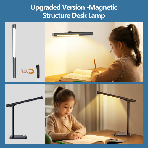 LED Desk Lamp - 360° Adjustable with USB Charging & Touch Control