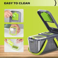 Vegetable Chopper with Container 22-in-1 Veggie Choppers