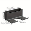 No-Drill Hair Dryer Holder Wall Mount, Bathroom Organizer for Dryer