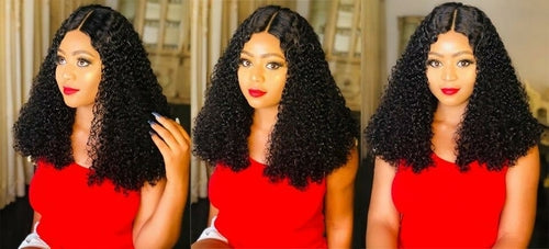 Beumax Double Drawn 12A Grade Pixie Curl BUNDLES with CLOSURES &