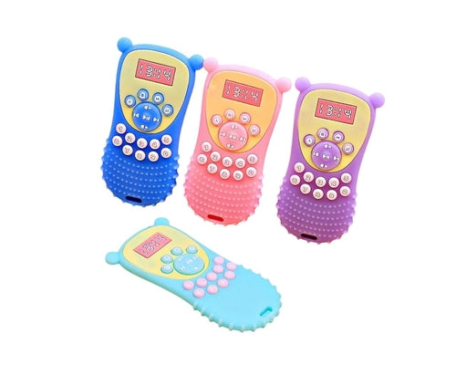 Remote Shape Silicone Baby Teether