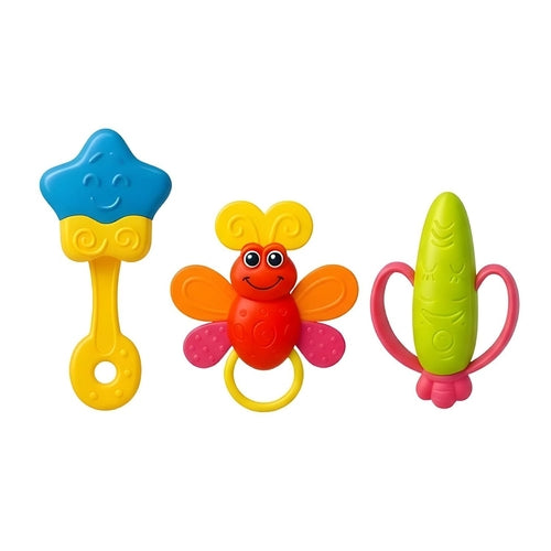 Baby Rattle & Teether Toy Set