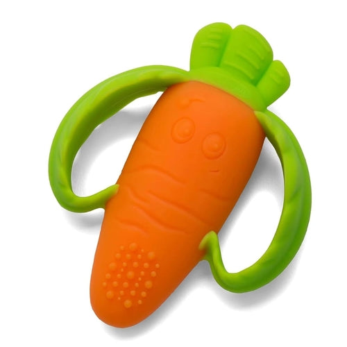 Carrot Silicone Baby Teether Toy