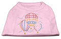 Mirage Pet Products 52-39 XXLLPK Hot Air Balloon Rhinestone Shirts Lig