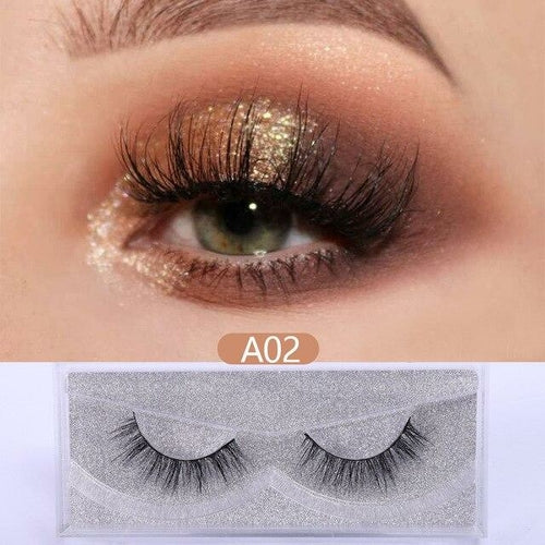 30 Pairs Wholesale No Box Mink Lashes Bulk Natural Hand Made Cruelty