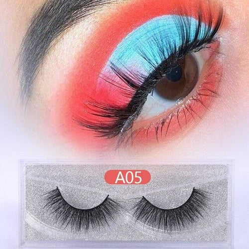 30 Pairs Wholesale No Box Mink Lashes Bulk Natural Hand Made Cruelty