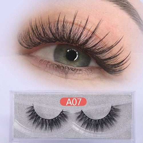 30 Pairs Wholesale No Box Mink Lashes Bulk Natural Hand Made Cruelty