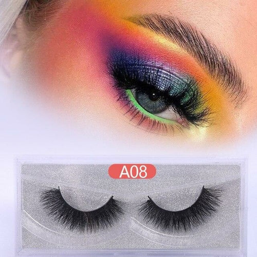 30 Pairs Wholesale No Box Mink Lashes Bulk Natural Hand Made Cruelty