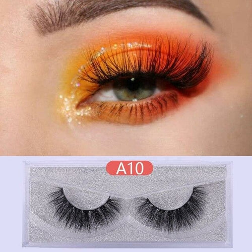 30 Pairs Wholesale No Box Mink Lashes Bulk Natural Hand Made Cruelty