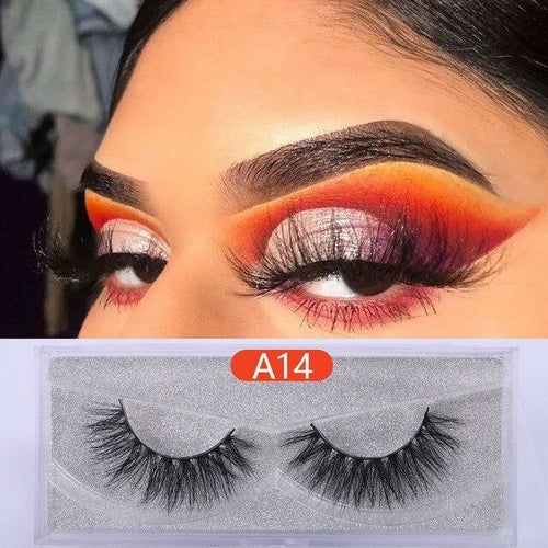 30 Pairs Wholesale No Box Mink Lashes Bulk Natural Hand Made Cruelty