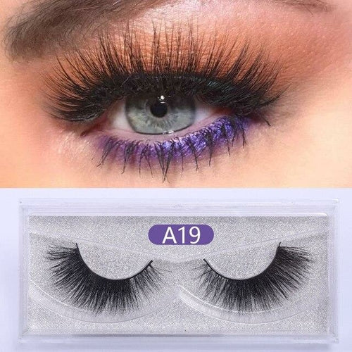 30 Pairs Wholesale No Box Mink Lashes Bulk Natural Hand Made Cruelty