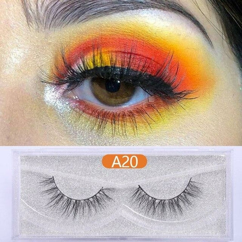 30 Pairs Wholesale No Box Mink Lashes Bulk Natural Hand Made Cruelty
