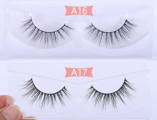 30 Pairs Wholesale No Box Mink Lashes Bulk Natural Hand Made Cruelty