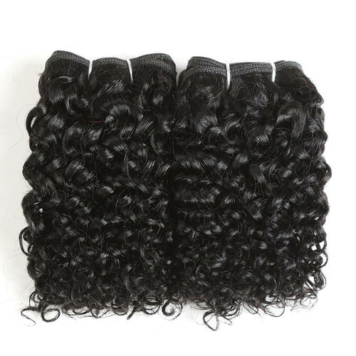 Beumax Double Drawn 12A Grade Jerry Curl BUNDLES with CLOSURES &