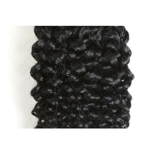 Beumax Double Drawn 12A Grade Jerry Curl BUNDLES with CLOSURES &