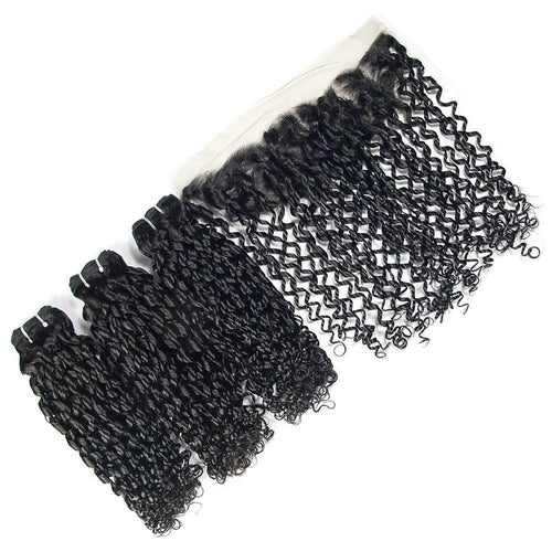 Beumax Double Drawn 12A Grade Luxury Curl BUNDLES with CLOSURES &
