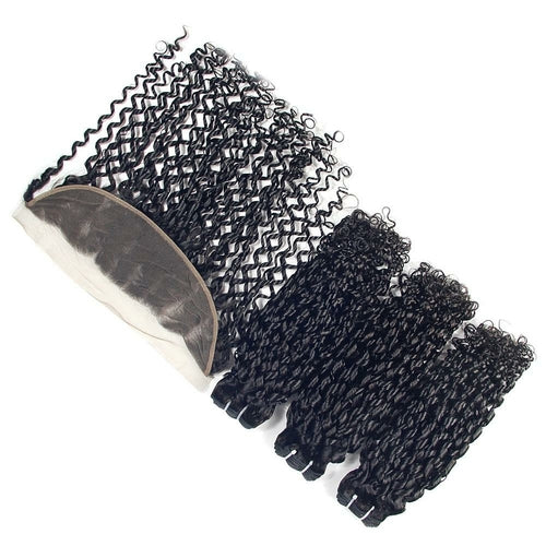 Beumax Double Drawn 12A Grade Luxury Curl BUNDLES with CLOSURES &